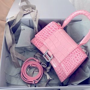 1:1 Hourglass XS Croc Embossed - Quality master copy